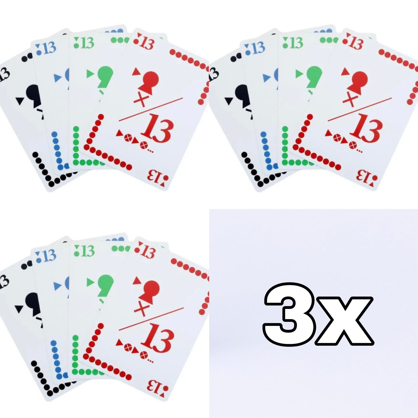 3x ورقة جكارو عالية الجودة