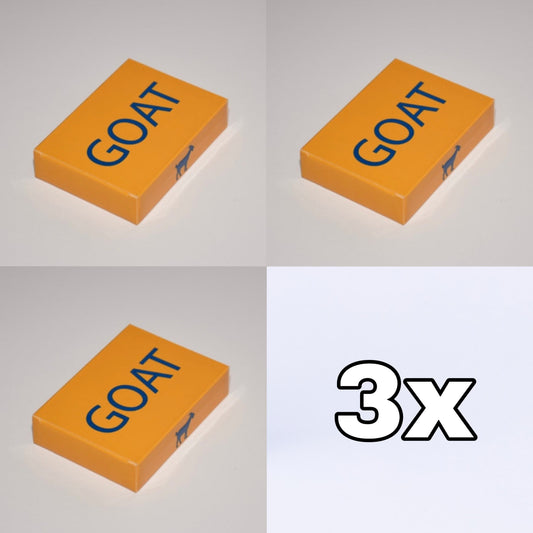 3x ورقة GOAT 7